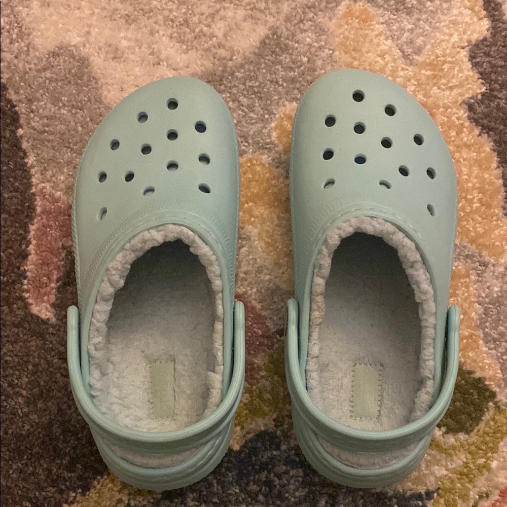 Fuzzy Girl’s CROCS